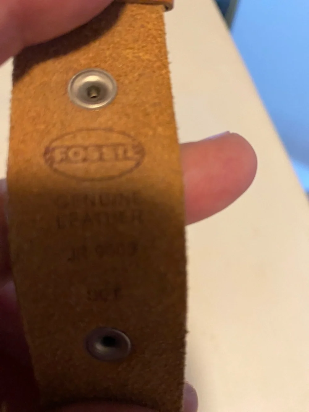Fossil Triple Leather Watch Strap Set in Tan, Brown and Dark Brown